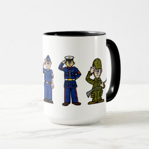 Mug de la journée d'appréciation des forces armées