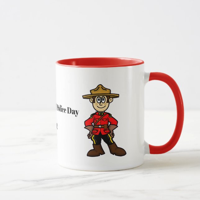 Mug de la Journée de la Gendarmerie royale du Cana (Droite)