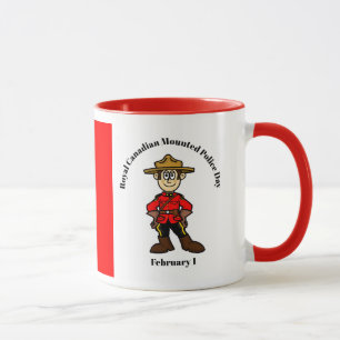 Mug de la Journée de la Gendarmerie royale du Cana