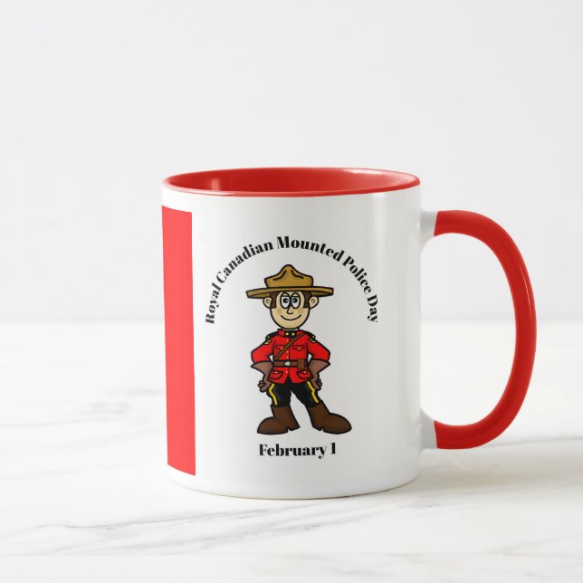 Mug de la Journée de la Gendarmerie royale du Cana (Droite)