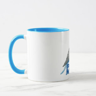 Mug de la maman Budgie bleue