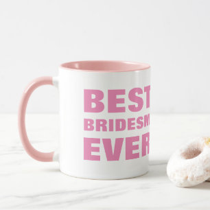 Mug De la mariée à sa mariée meilleure femme de ménage