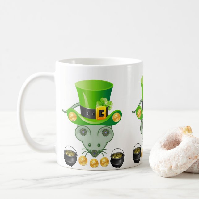 Mug de la Saint Patrick (Avec donut)