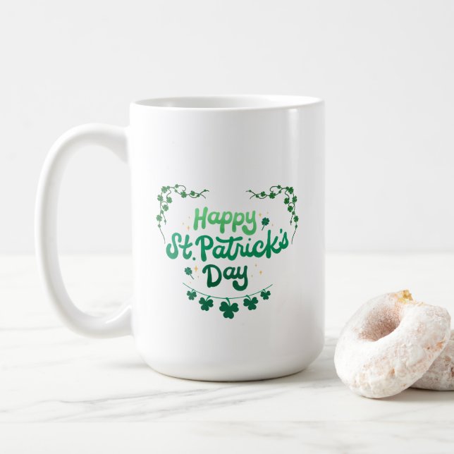 Mug de la Saint Patrick (Avec donut)