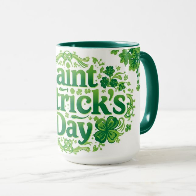 Mug de la Saint-Patrick (Devant droit)