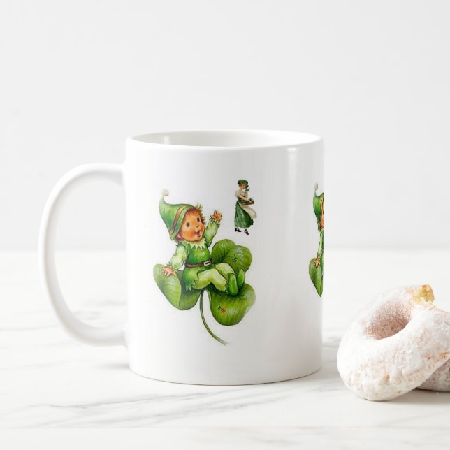 Mug de la Saint Patrick (Avec donut)