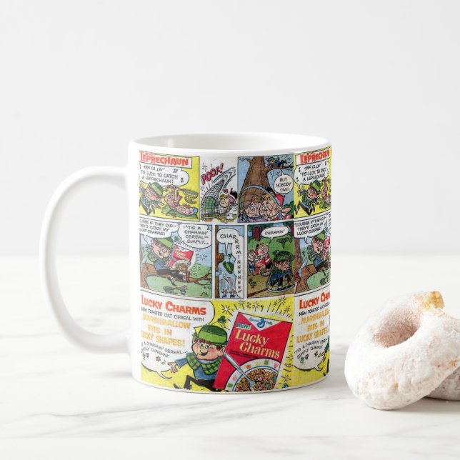Mug de la Saint Patrick (Avec donut)