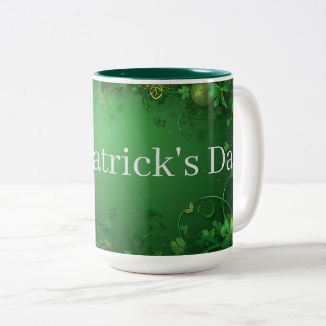 Mug de la Saint-Patrick (Devant droit)