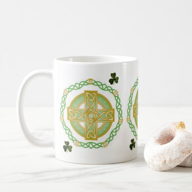 Mug de la Saint Patrick (Avec donut)