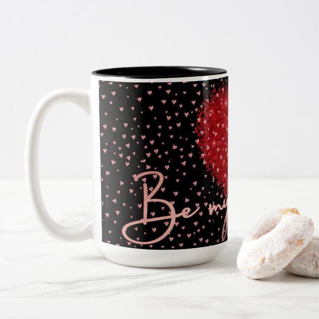 Mug de la Saint-Valentin (Avec donut)