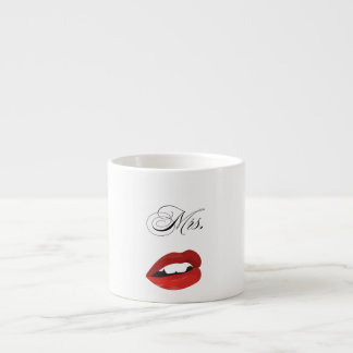 Mug de la Saint-Valentin avec baiser au rouge à lè