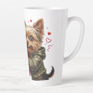 Mug de la Saint-Valentin Funny Yorkie Cadeau Ado
