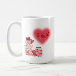 Mug de la Saint-Valentin mignon