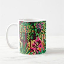Mug de la Serre Botanique Bourgogne & Or