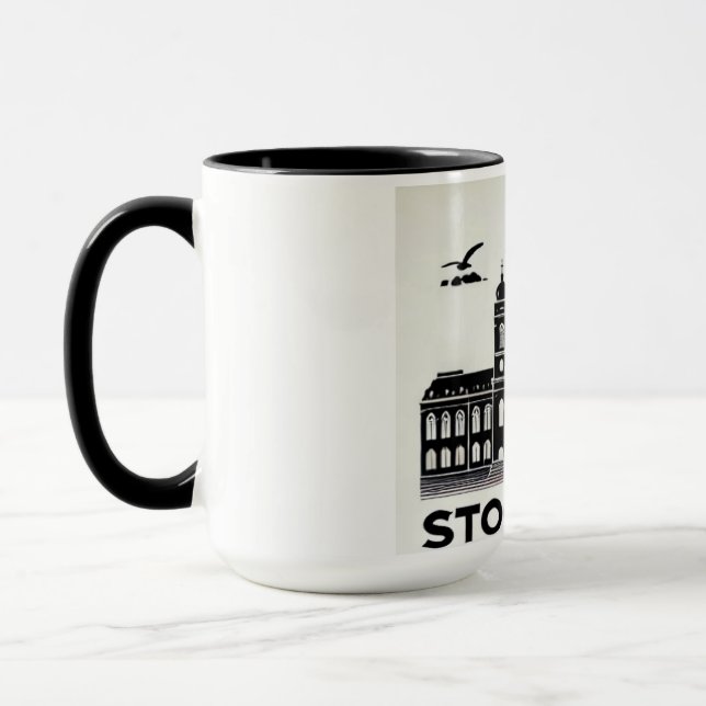 Mug de la ville, Stockholm, Suède (Gauche)