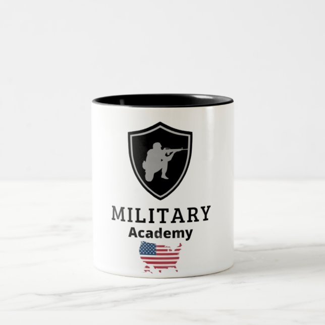 Mug de l'Académie militaire américaine - Soldat pa (Centre)