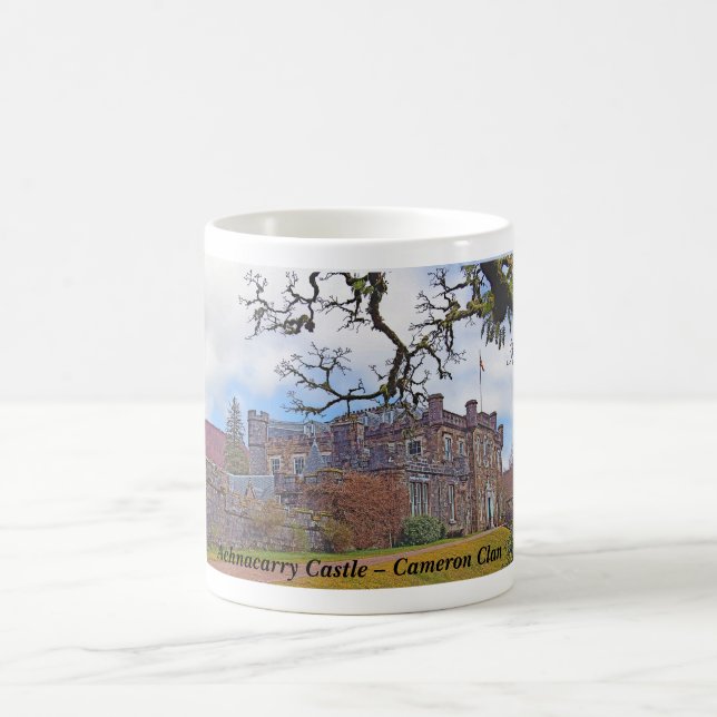 Mug de l'Achnacarry Castle Clan écossais Cameron (Centre)