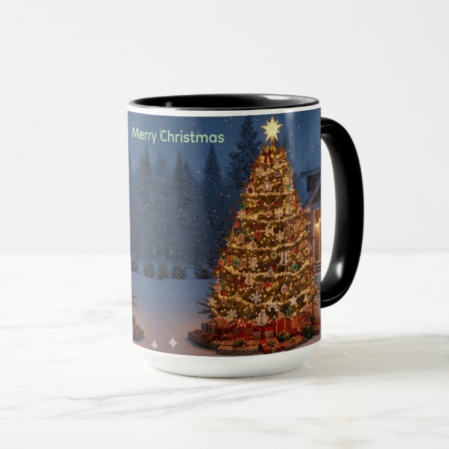 Mug de l'Arbre de Noël (Devant droit)