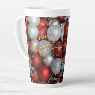 mug de latte de style Noël