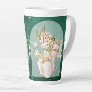 mug de latte de style Noël