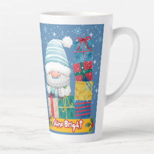 mug de latte de style Noël 