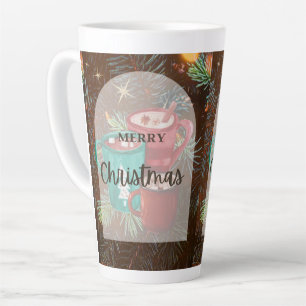 mug de latte style Noël