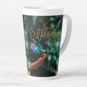 mug de latte style Noël