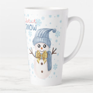 mug de latte style Noël
