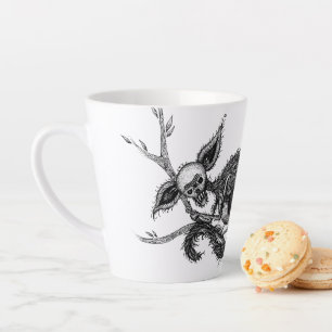 Mug de lattes de panier