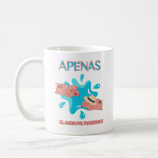 Mug "De l'eau pour le cochon" citation de cochon