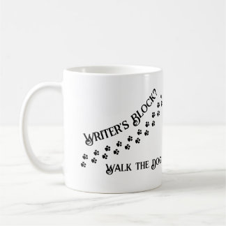 Mug de l'écrivain de bloc