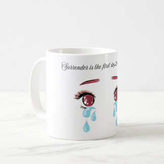 Mug de liberté émotionnelle : Art inspirant café C