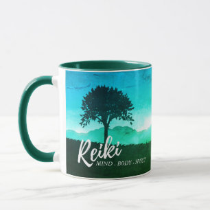 Mug de l'instructeur de médiation de Reiki Naturel