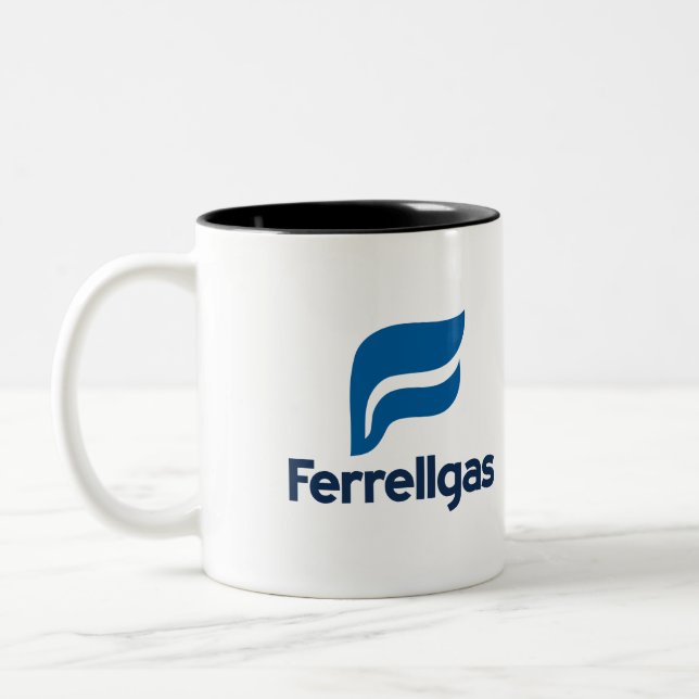 Mug de logo à deux tons (Gauche)