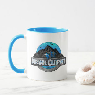 Mug de logotype de logotype classique de Jurassiqu