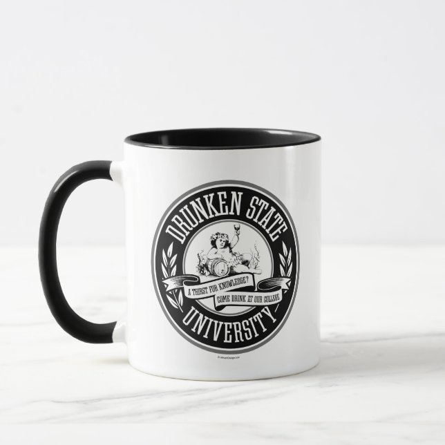 Mug de l'Université d'État en état d'ébranlement (Gauche)