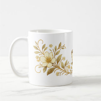 Mug de luxe à motif vintage BClassic, 11 oz