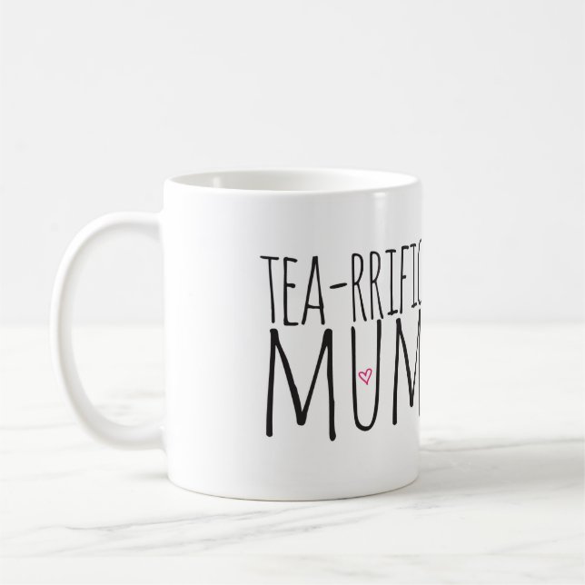 Mug de maman riche en thé (Gauche)