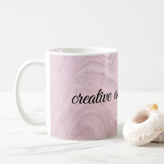Mug de marbre créatif et imaginaire des filles 