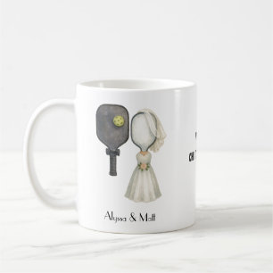 Mug de mariage personnalisé pour les amateurs de P