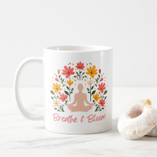 Mug de méditation du Yoga Breathe et Bloom