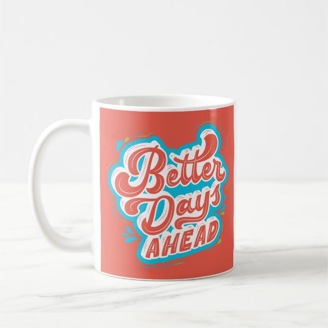 Mug De Meilleurs Jours Avant La Musique Motivationnell (Gauche)