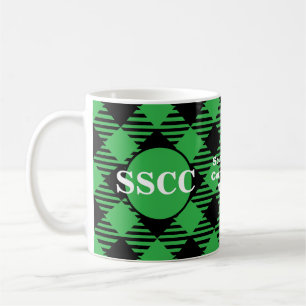 Mug de membre du club de pays personnalisé Green P