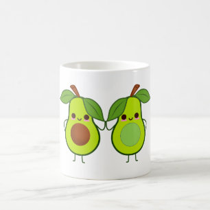 Mug De mignons Avocados se tenant la main