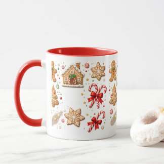 Mug de Noël au pain d'épice