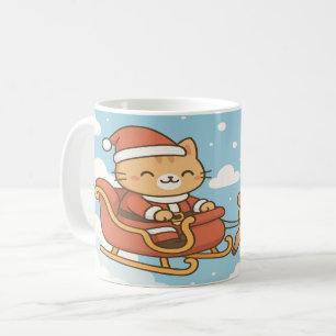 Mug de Noël Chien Sapin n'est pas là, mais nous av