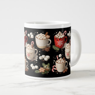 Mug de Noël Chocolat Chaud Noir