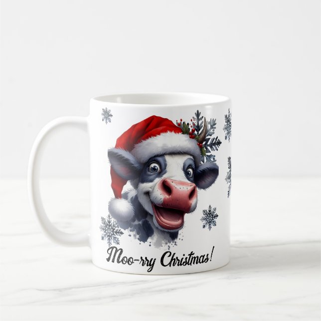 Mug de Noël de Moo-rry (Gauche)