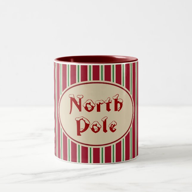Mug de Noël du Pôle Nord (Centre)