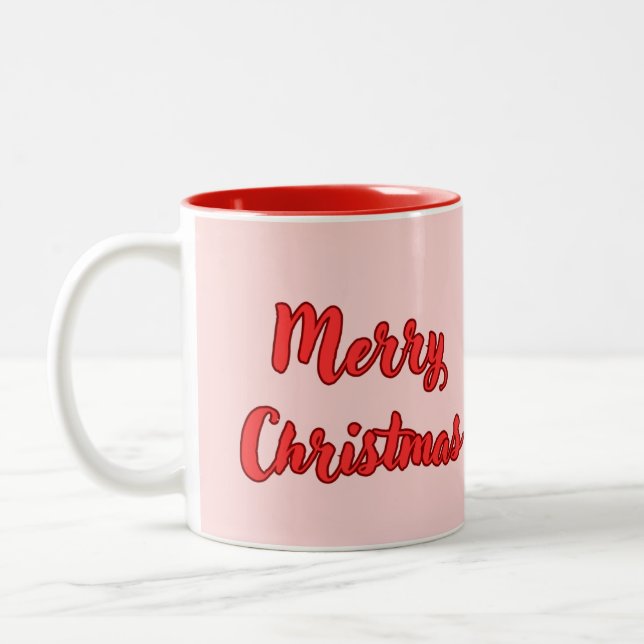 Mug de Noël festif (Gauche)